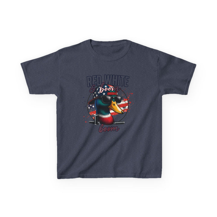 Red, White & Boom Duck Youth Tee – Patriotic Southern Style