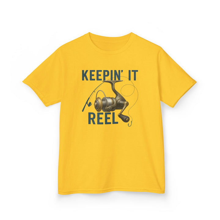 Keepin’ It Reel Youth Fishing Tee – Bonehook Outfitters