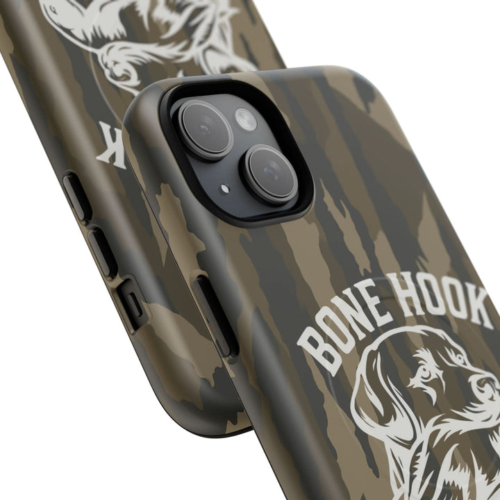 Bone Hook Outfitters Camo Phone Case – Dog & Duck Edition