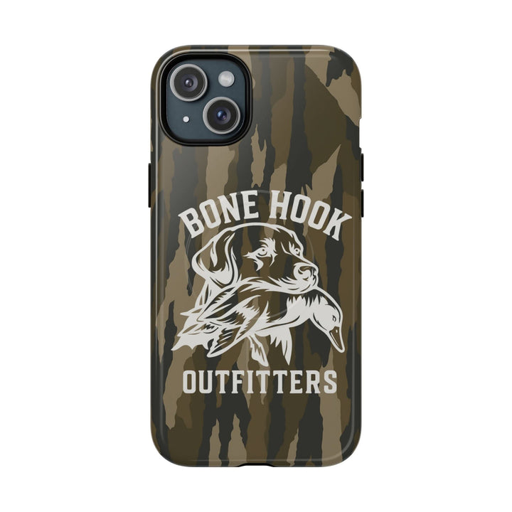 Bone Hook Outfitters Camo Phone Case – Dog & Duck Edition