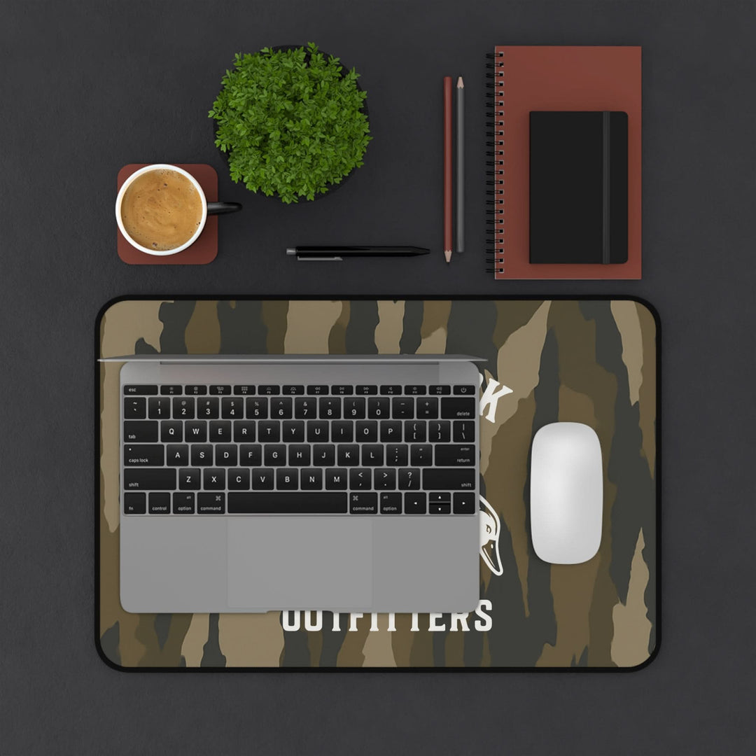 Bone Hook Outfitters Camo Desk Mat – Duck Dog Hunting Mouse Pad