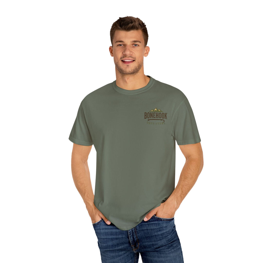 Backstrap & Bent Rods Tee – Bonehook Outdoorsman Lifestyle Shirt