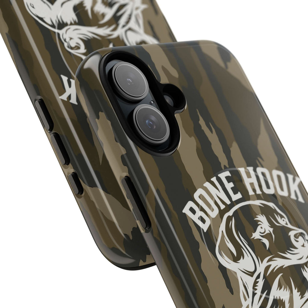 Bone Hook Outfitters Camo Phone Case – Dog & Duck Edition