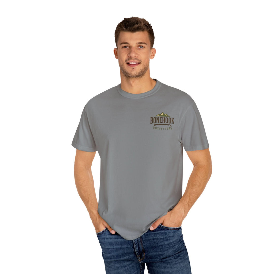 Backstrap & Bent Rods Tee – Bonehook Outdoorsman Lifestyle Shirt