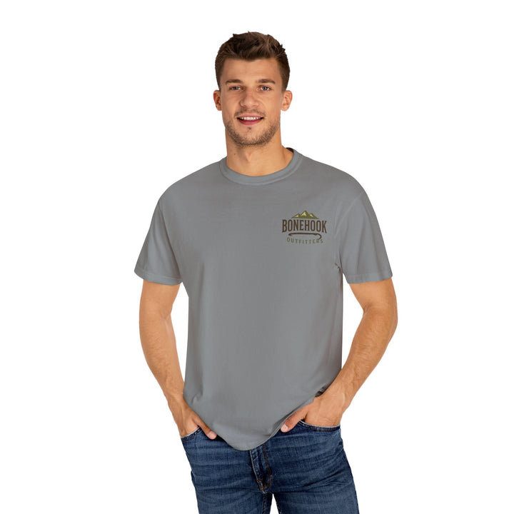 Backstrap & Bent Rods Tee – Bonehook Outdoorsman Lifestyle Shirt
