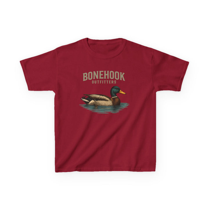 Boys’ Mallard Duck Tee – Bonehook Outfitters Youth Waterfowl Shirt
