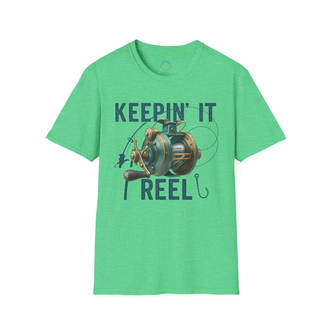 Keepin’ It Reel Fishing T-Shirt – Funny Graphic Tee for Anglers