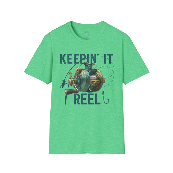 Keepin’ It Reel Fishing T-Shirt – Funny Graphic Tee for Anglers