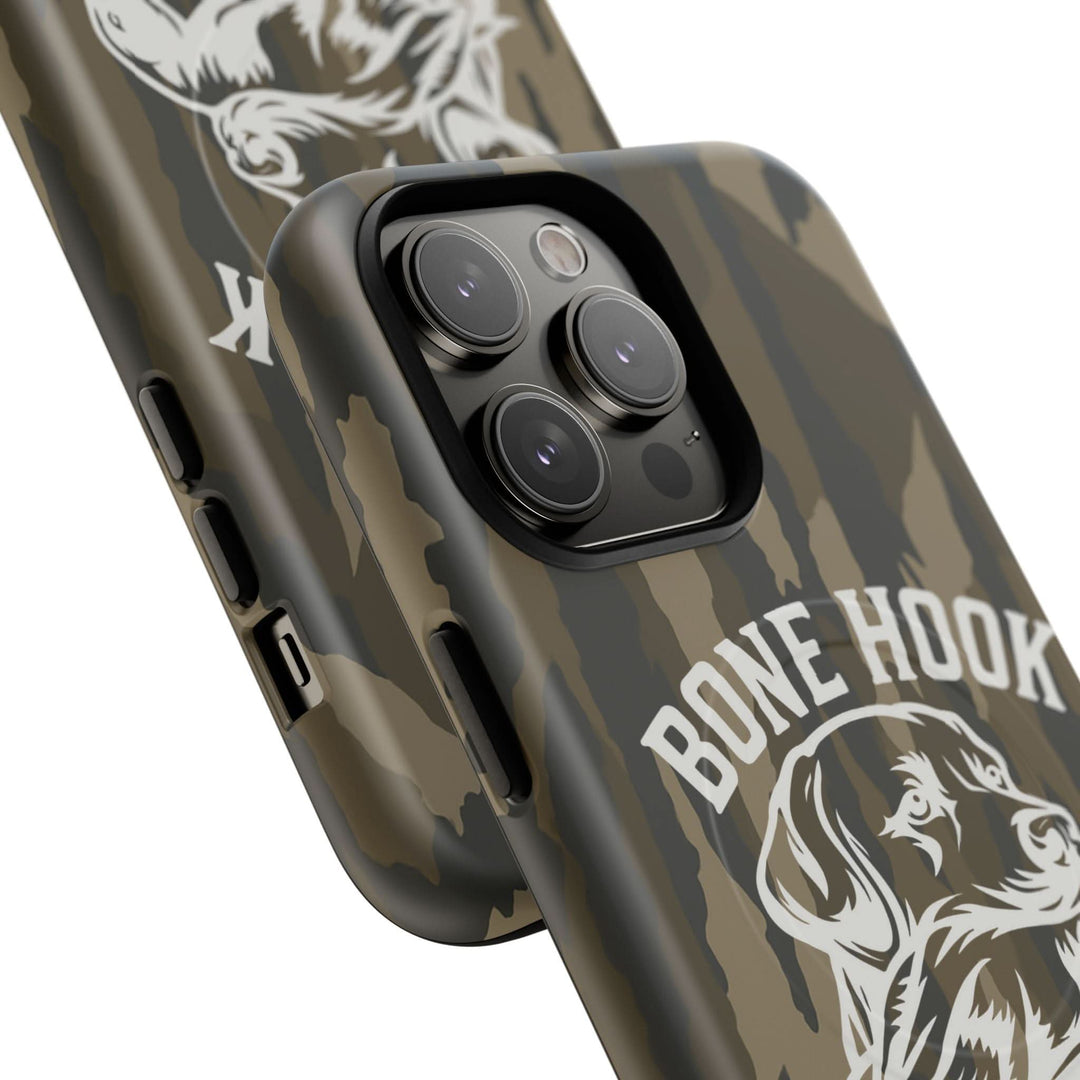 Bone Hook Outfitters Camo Phone Case – Dog & Duck Edition