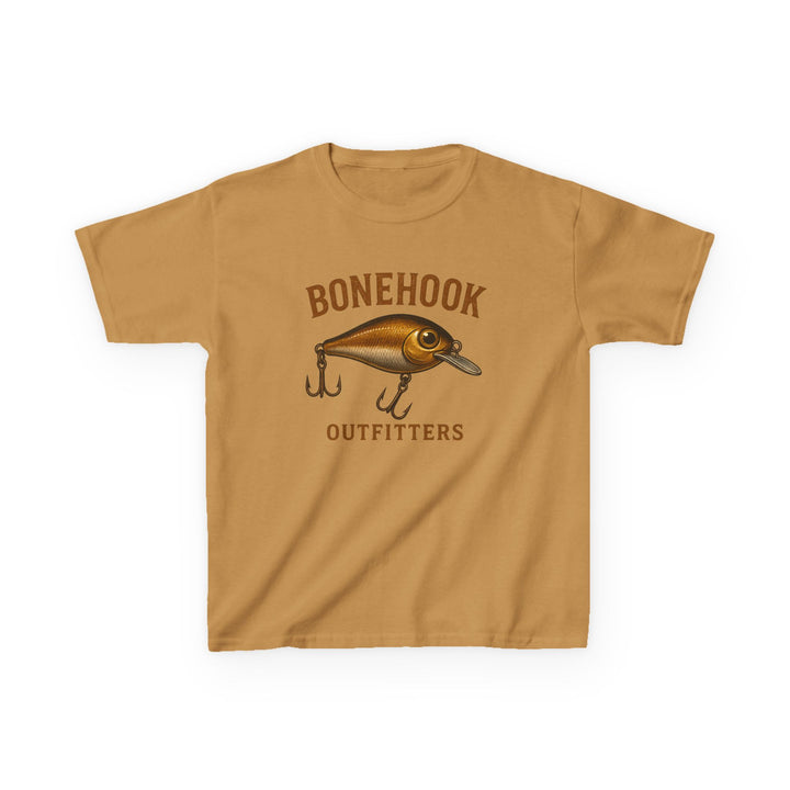 Boys’ Crankbait Fishing Tee – Bonehook Outfitters Youth Lure Shirt