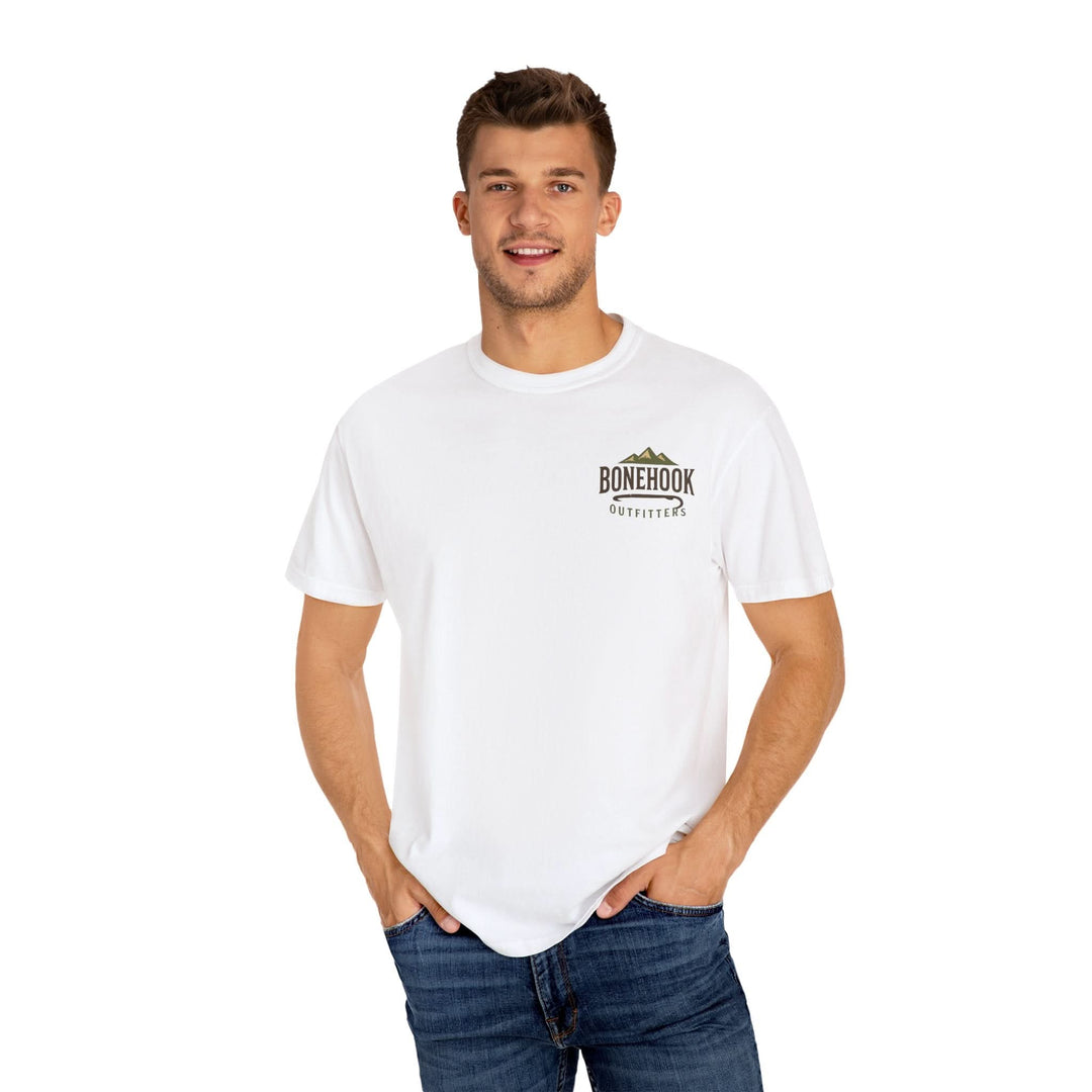Backstrap & Bent Rods Tee – Bonehook Outdoorsman Lifestyle Shirt