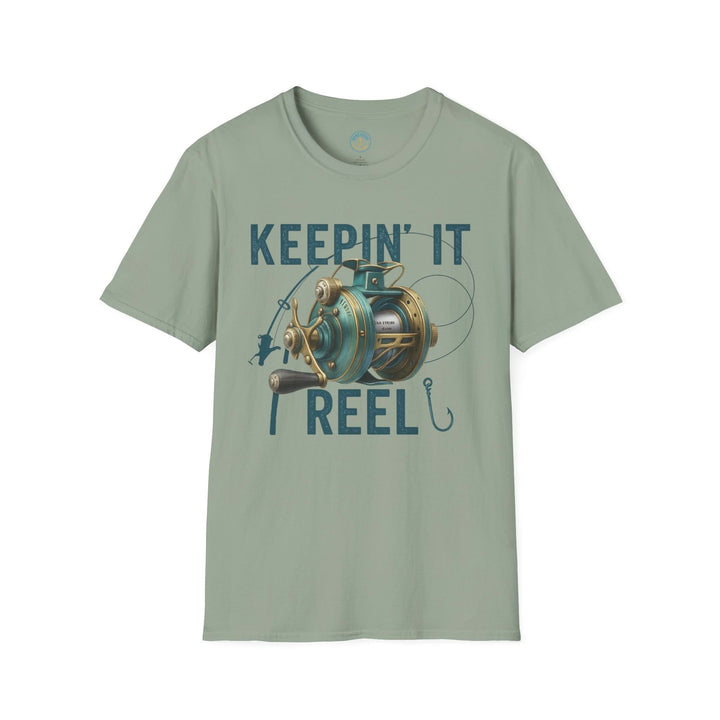 Keepin’ It Reel Fishing T-Shirt – Funny Graphic Tee for Anglers
