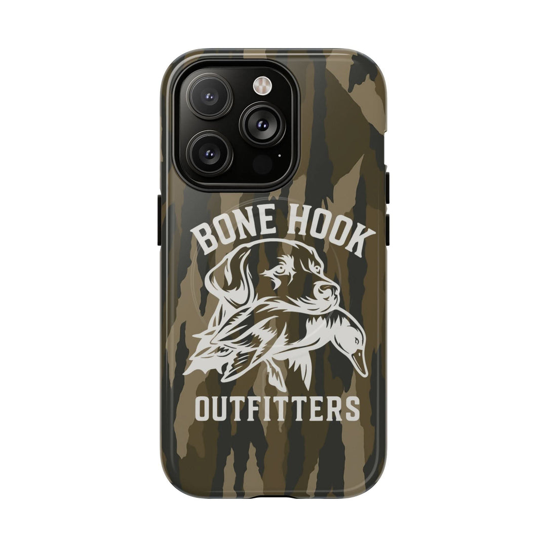 Bone Hook Outfitters Camo Phone Case – Dog & Duck Edition