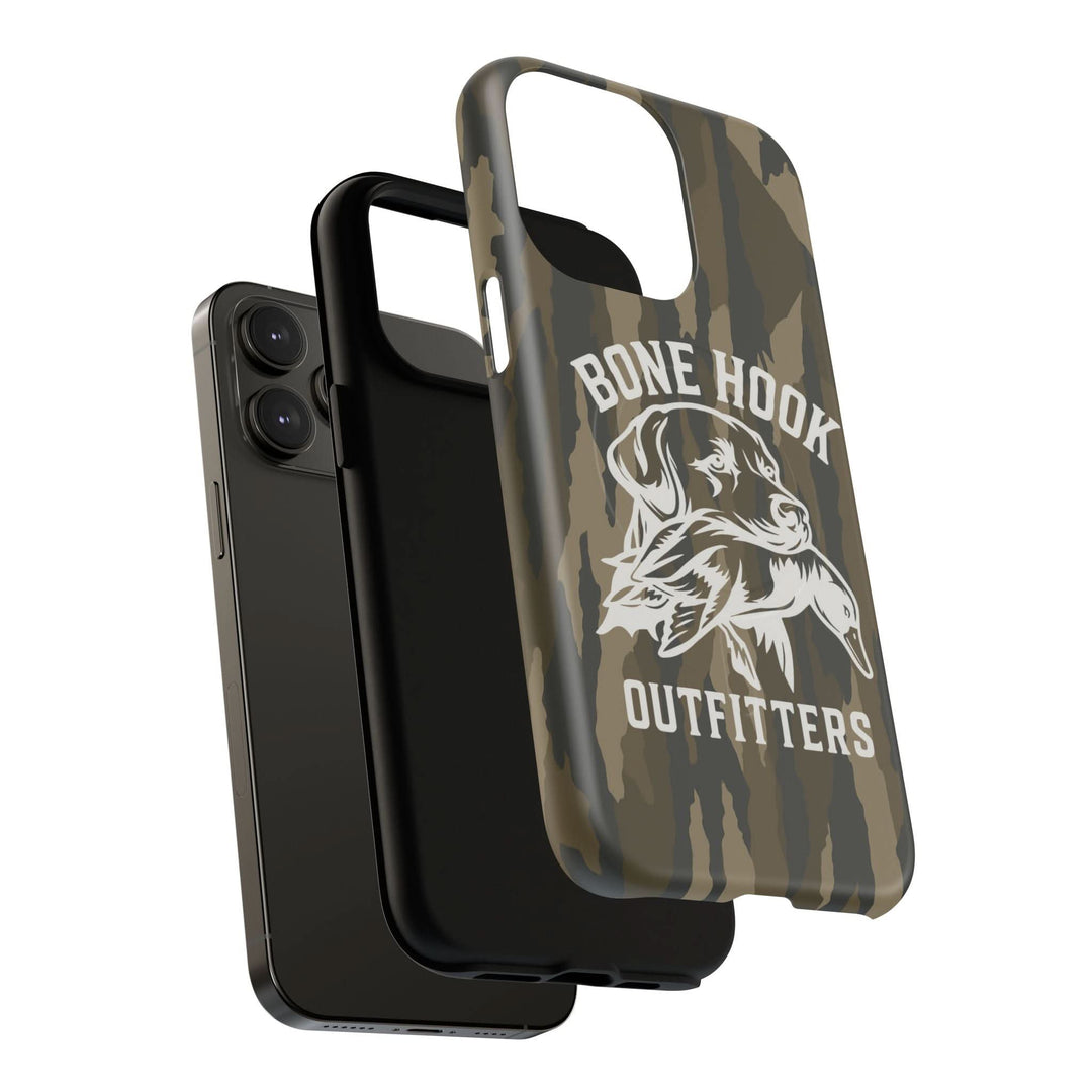 Bone Hook Outfitters Camo Phone Case – Dog & Duck Edition