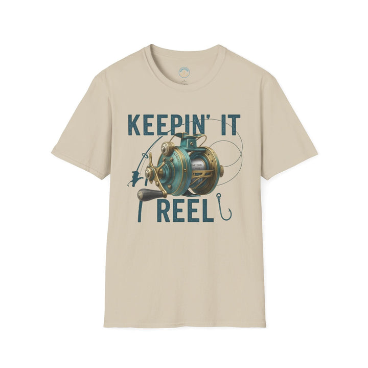 Keepin’ It Reel Fishing T-Shirt – Funny Graphic Tee for Anglers