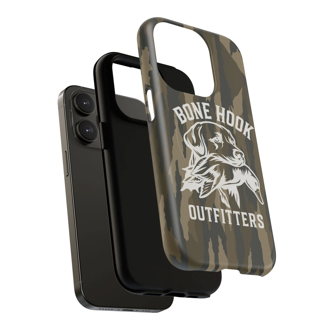 Bone Hook Outfitters Camo Phone Case – Dog & Duck Edition