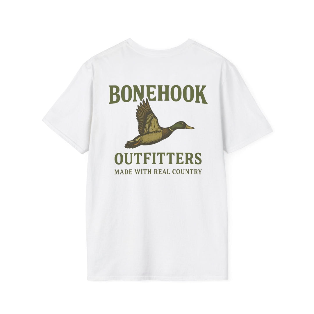 Bonehook “Made With Real Country” Duck Tee – Southern Outdoors Shirt