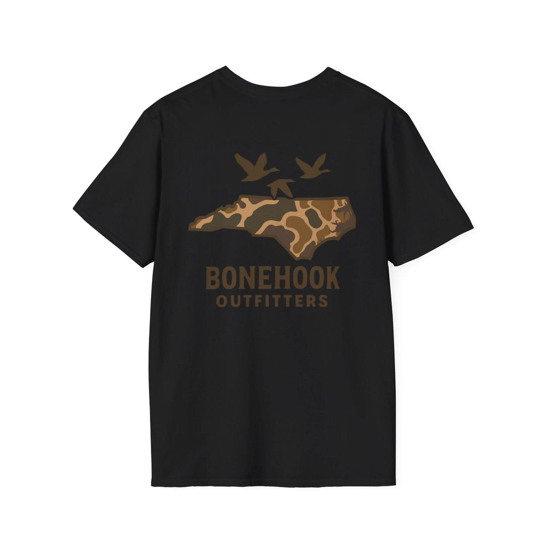 North Carolina Camo Duck Tee – Bonehook Outfitters