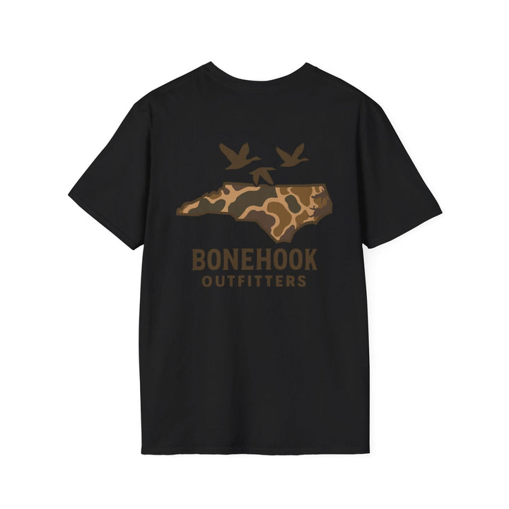 North Carolina Camo Duck Tee – Bonehook Outfitters