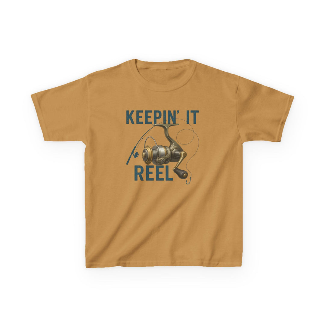 Keepin’ It Reel Youth Fishing Tee – Bonehook Outfitters