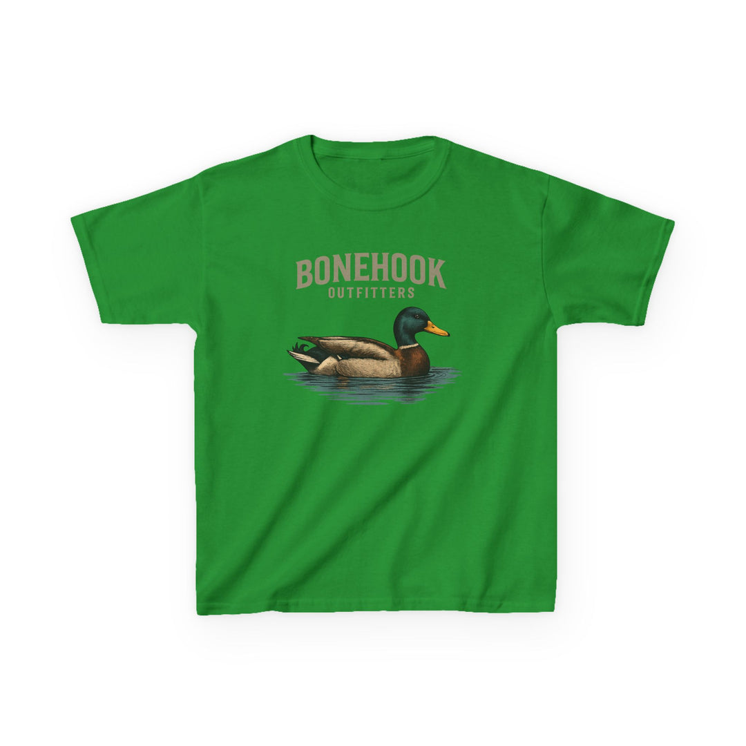 Boys’ Mallard Duck Tee – Bonehook Outfitters Youth Waterfowl Shirt