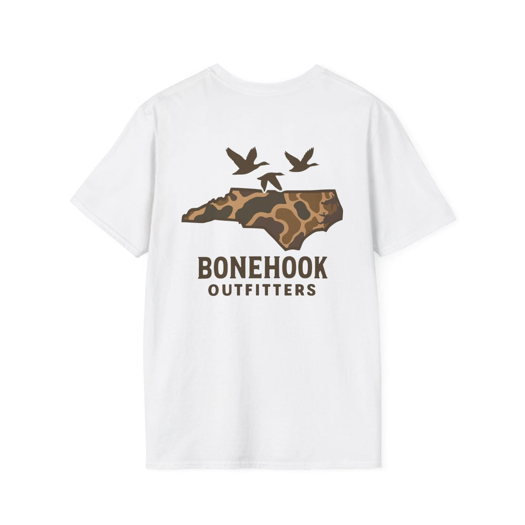 North Carolina Camo Duck Tee – Bonehook Outfitters