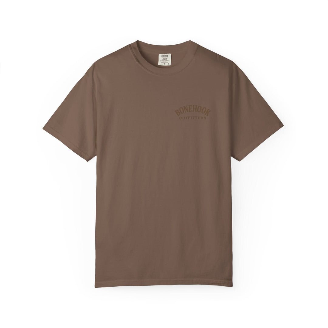 Country Boy Buck Tee – Funny Deer Graphic Shirt by Bonehook
