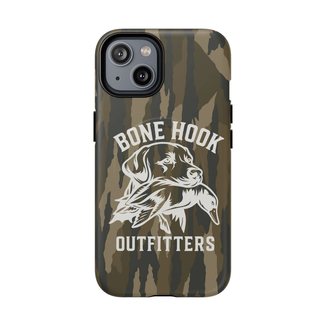 Bone Hook Outfitters Camo Phone Case – Dog & Duck Edition