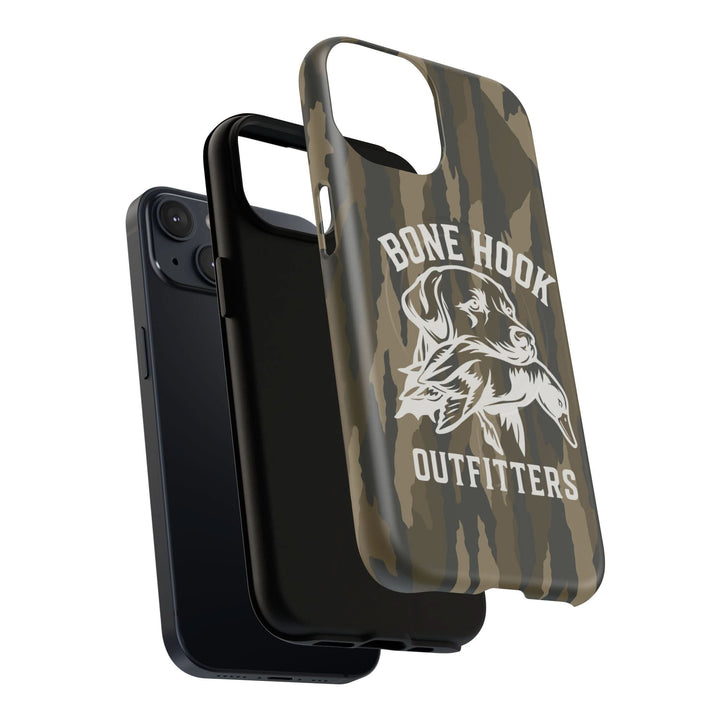 Bone Hook Outfitters Camo Phone Case – Dog & Duck Edition