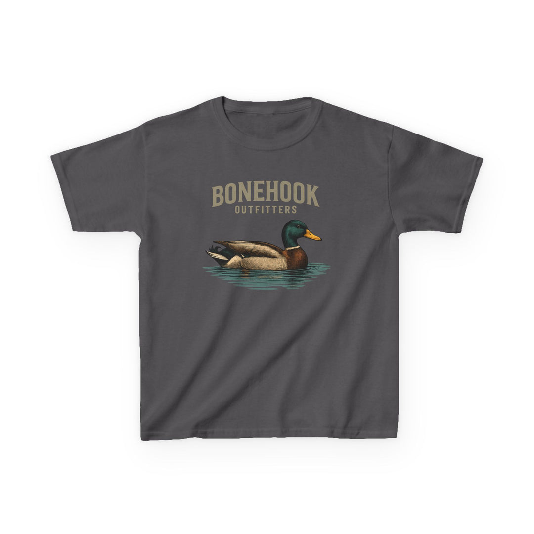 Boys’ Mallard Duck Tee – Bonehook Outfitters Youth Waterfowl Shirt