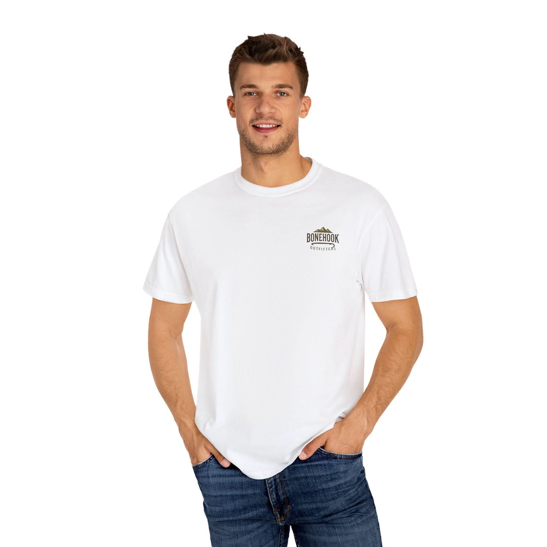 Chase Tail Tee – Bonehook Redfish Sunset Fishing Shirt
