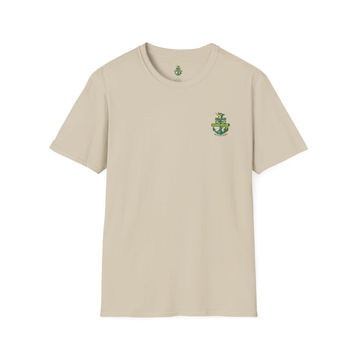 Bonehook Outfitters Women's Mallard & Anchor Tee – Sage Green