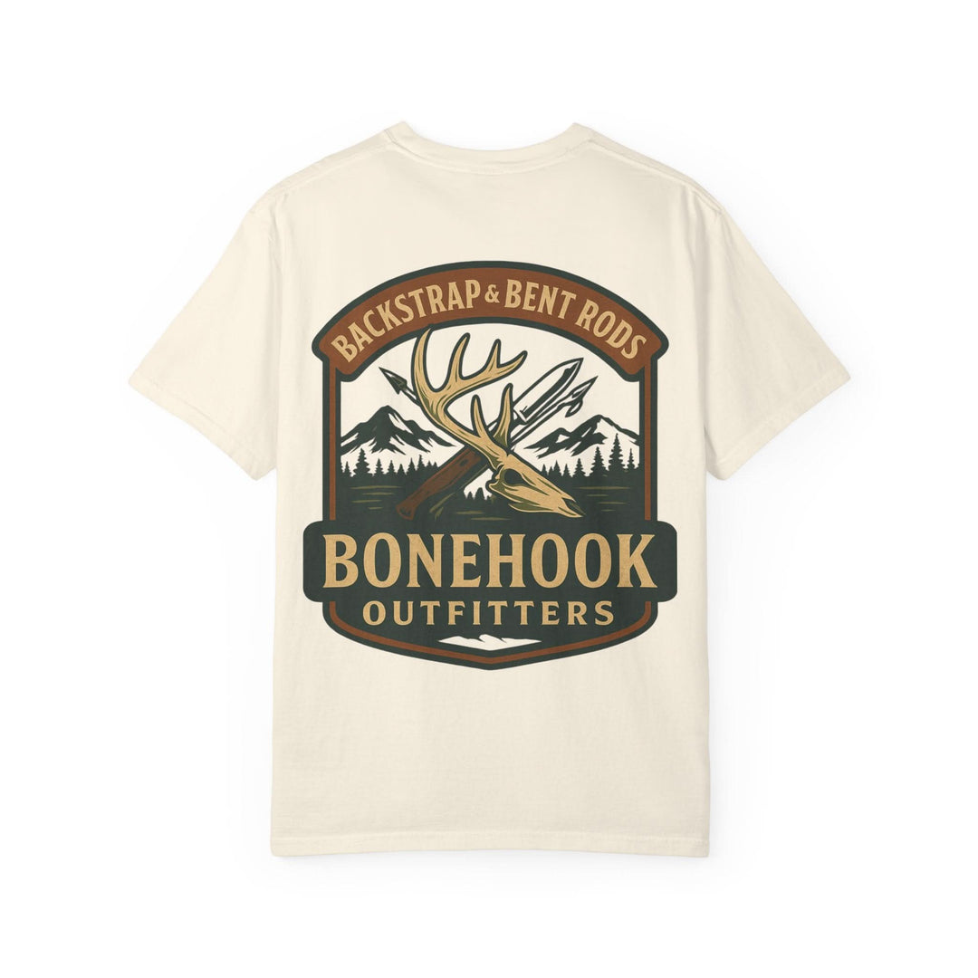 Backstrap & Bent Rods Tee – Bonehook Outdoorsman Lifestyle Shirt