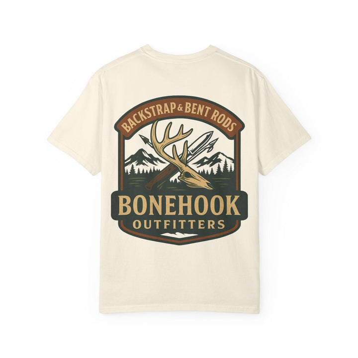Backstrap & Bent Rods Tee – Bonehook Outdoorsman Lifestyle Shirt