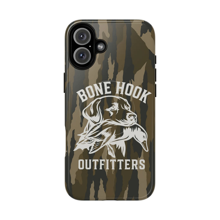 Bone Hook Outfitters Camo Phone Case – Dog & Duck Edition