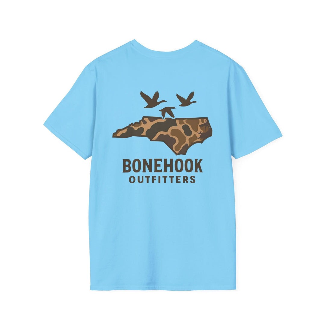 North Carolina Camo Duck Tee – Bonehook Outfitters