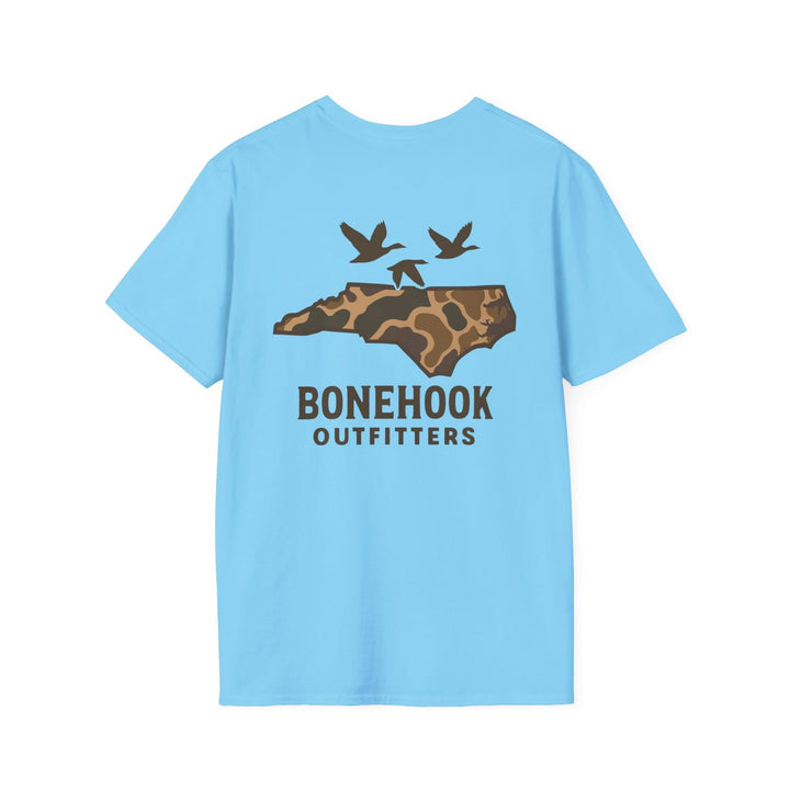North Carolina Camo Duck Tee – Bonehook Outfitters