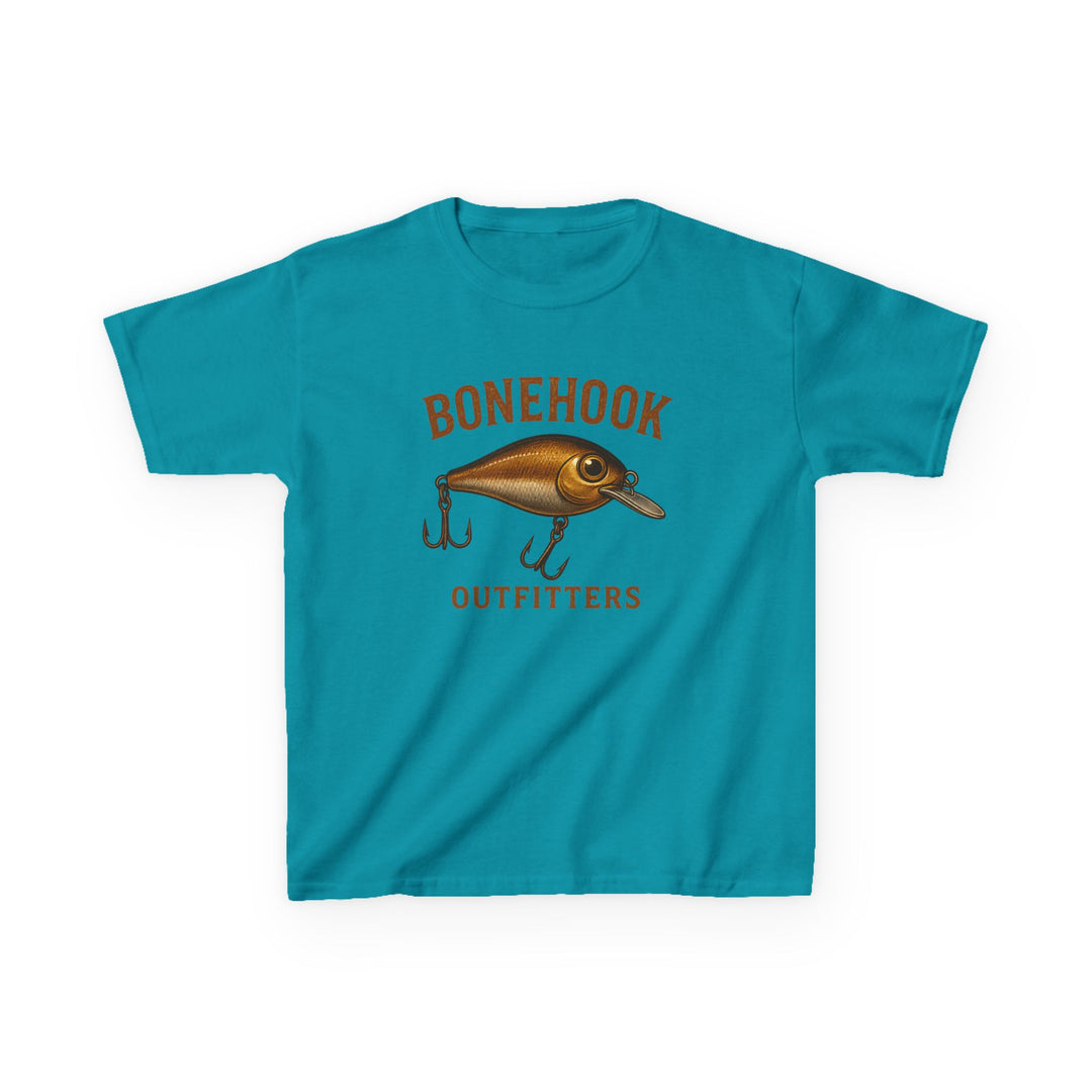 Boys’ Crankbait Fishing Tee – Bonehook Outfitters Youth Lure Shirt