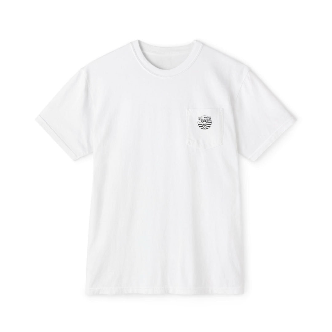 American Buck Tee – Bonehook Outfitters Flag Deer Shirt