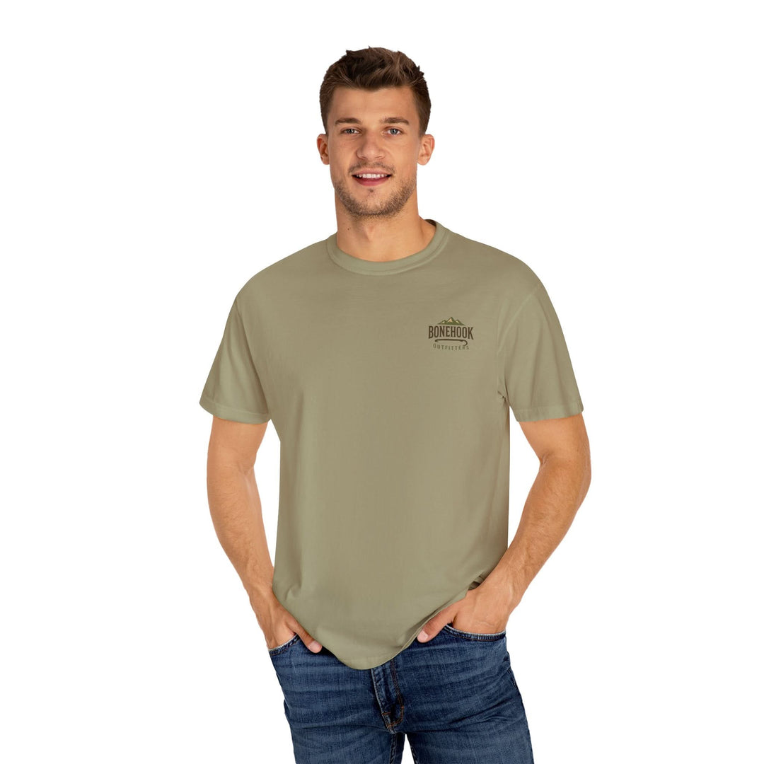 Chase Tail Tee – Bonehook Redfish Sunset Fishing Shirt