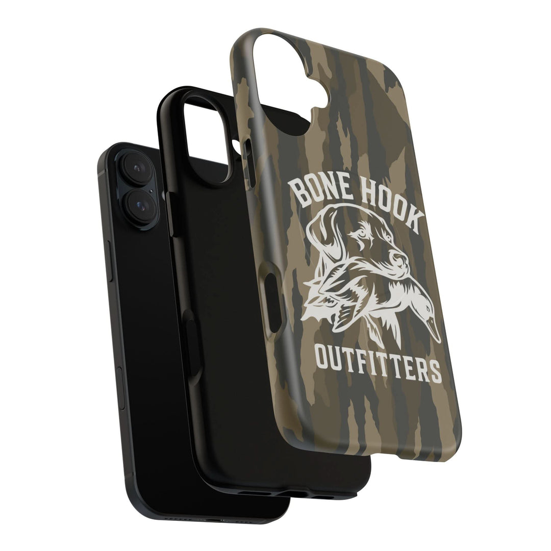 Bone Hook Outfitters Camo Phone Case – Dog & Duck Edition