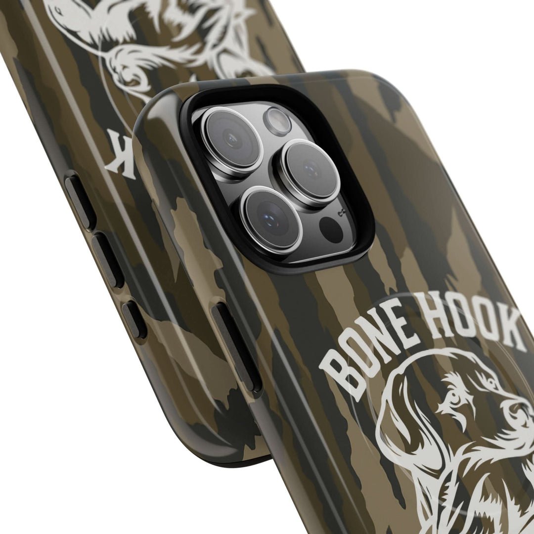 Bone Hook Outfitters Camo Phone Case – Dog & Duck Edition
