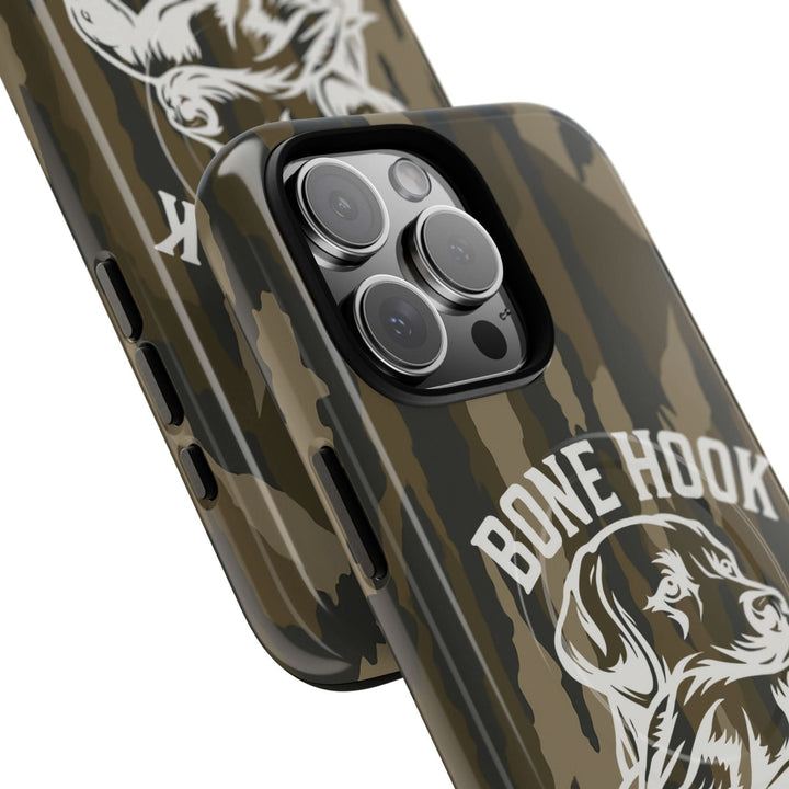 Bone Hook Outfitters Camo Phone Case – Dog & Duck Edition