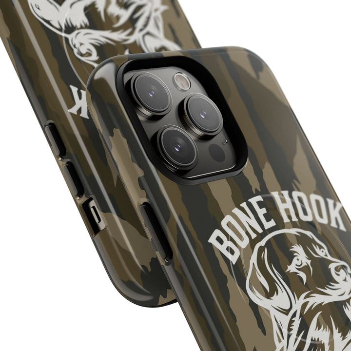 Bone Hook Outfitters Camo Phone Case – Dog & Duck Edition