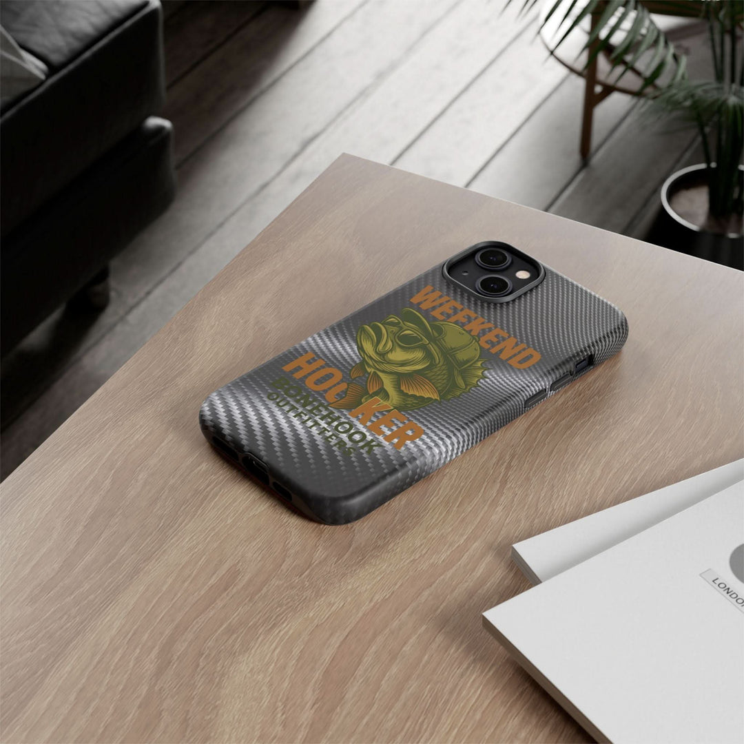 Weekend Hooker Bass Phone Case – Bonehook Outfitters