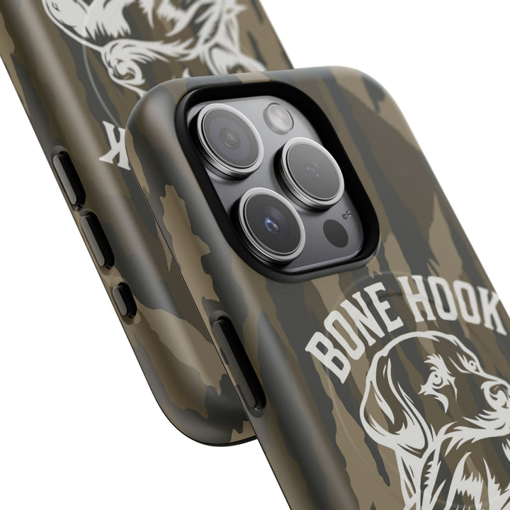 Bone Hook Outfitters Camo Phone Case – Dog & Duck Edition