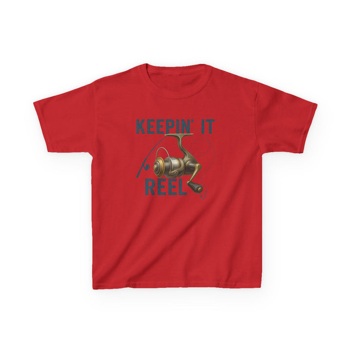 Keepin’ It Reel Youth Fishing Tee – Bonehook Outfitters