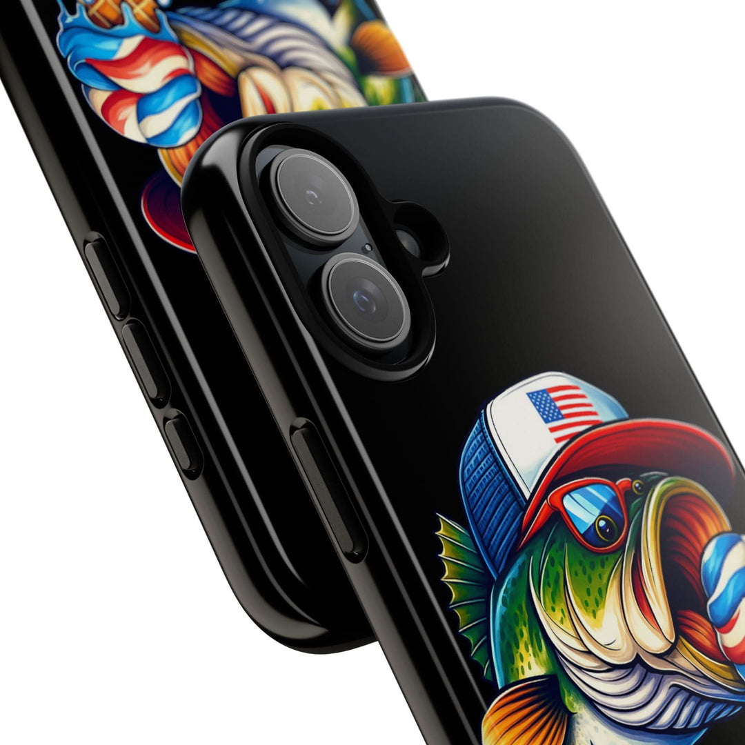 Tastes Like Freedom Bass iPhone Case – Patriotic Funny Ice Cream Design