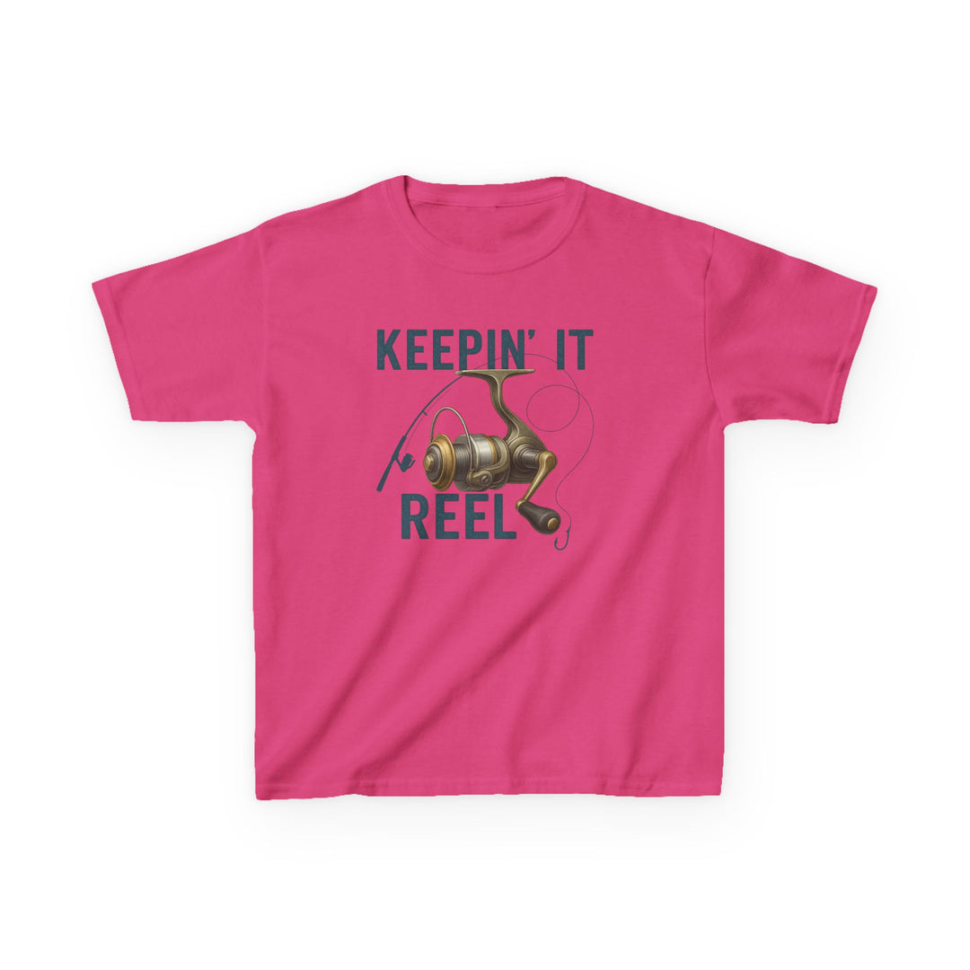 Keepin’ It Reel Youth Fishing Tee – Bonehook Outfitters
