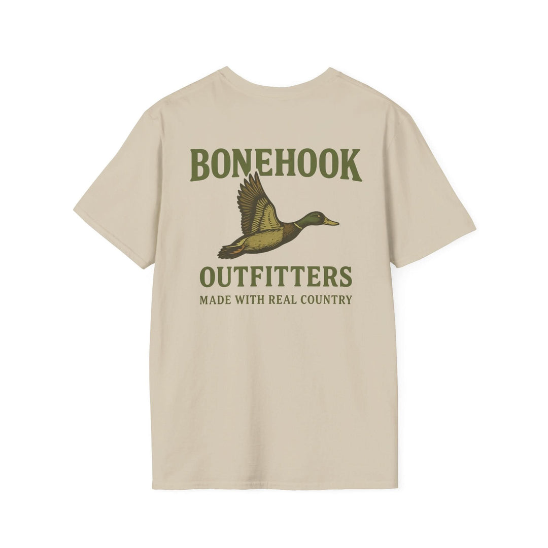 Bonehook “Made With Real Country” Duck Tee – Southern Outdoors Shirt